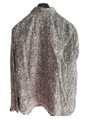 Vorschaubild 2 von Herren Freizeithemd Gr. 44 Mehrfarbig Floral Muster Casual Baumwolle