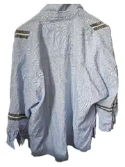 Vorschaubild 2 von Herren Freizeithemd Hemd Gr. S Blau Casual Langarm