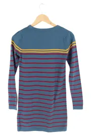 Vorschaubild 2 von Kinder Pullover Gr. 146 Blau Gestreift Casual Langarm Baumwolle