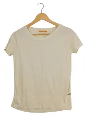 Vorschaubild 1 von Damen T-Shirt Basic Beige Gr. 38/M Kurzarm