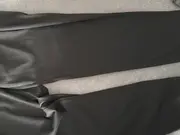 Vorschaubild 3 von Damen Stoffhose Business Schwarz Gr. 44 mit Bindegürtel