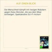 Vorschaubild 2 von Pacific Rim DVD Sci-Fi Action Guillermo del Toro Charlie Hunnam Englisch