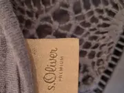 Vorschaubild 6 von Damen T-Shirt Gr. 38 Blau Häkeldetails Feminin