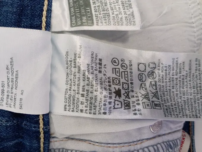 LEVI'S Jeans Skinny Fit Bild 4