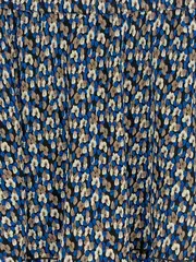 Vorschaubild 2 von Damen Faltenrock Gr. 36 S Mehrfarbig Blumenmuster Feminin