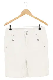Vorschaubild 1 von MARC O POLO Damen Faltenrock Gr. 38/M Weiß Casual Elegant Baumwolle