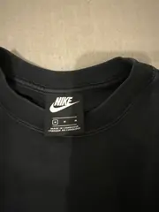 Vorschaubild 2 von Damen Pullover Swoosh Logo Sweatshirt Schwarz Gr. M Sportlich