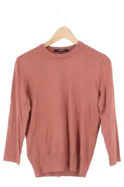 Vorschaubild 1 von Damen Langarmshirt Gr. 36/S Braun Casual Elegant Viskose Basic