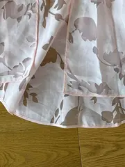 Vorschaubild 4 von Damen Bluse Rosa Blumenmuster Halbarm Gr. S Freizeit
