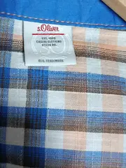 Vorschaubild 4 von Herren Freizeithemd Karo Kurzarm XL Mehrfarbig Casual