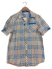 Vorschaubild 1 von Herren Freizeithemd Karo Kurzarm XL Mehrfarbig Casual