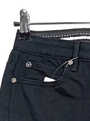 Vorschaubild 2 von Damen Jeansrock Gr. 42 XL Schwarz Casual Rock