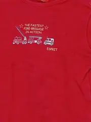 Vorschaubild 3 von Langarmshirt Baby Junge Feuerwehr Rot Gr. 68