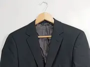 Vorschaubild 3 von Herren Sakko Gr. 46 Schwarz Business Gestreift