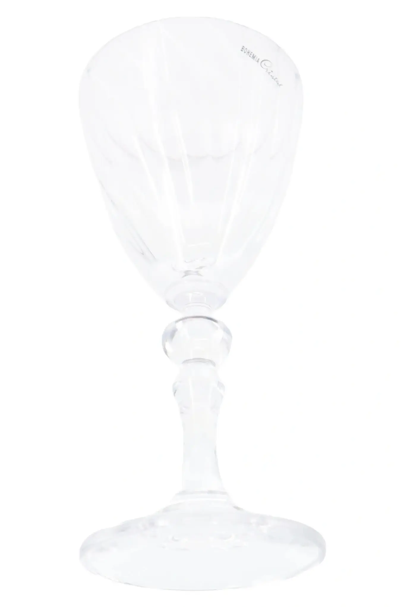 BOHEMIA CRISTAL Weinglas Elegant Transparent 17 cm Glas Wein Kelch