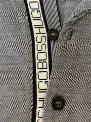 Vorschaubild 4 von Herren Poloshirt Grau Gr. L Baumwolle Casual