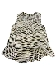 Vorschaubild 3 von Black Label Damen Top Gr. 36 Weiß Punkte Rüschen Bluse