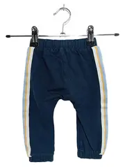 Vorschaubild 2 von NAME IT Kinder Stoffhose Gr. 62 Blau Casual Sportlich mit Seitenstreifen