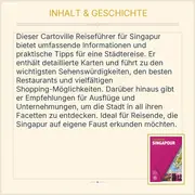 Vorschaubild 3 von Cartoville Singapur Reiseführer Französisch Taschenbuch Karten Tipps Bascot