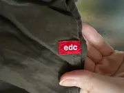 Vorschaubild 3 von edc A-Linienrock Damen Minirock Baumwolle Braun Gr. 38 Freizeit