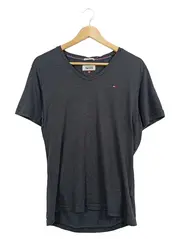 Vorschaubild 1 von Herren T-Shirt V-Ausschnitt Grau Gr. 48/M Casual
