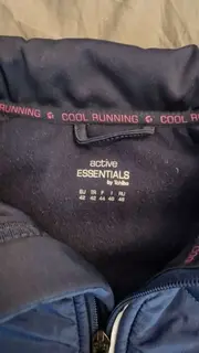 Vorschaubild 3 von Trainingsjacke Herren Gr. 42/XS Sportjacke Blau Gesteppt Reißverschluss
