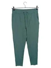 Vorschaubild 1 von Damen Jogginghose Freizeithose Grün Gr. M L32 Kordelzug