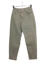 Vorschaubild 1 von EDC Damen Jeans Regular Fit Gr. 40 Oliv Casual Hose Gummibund