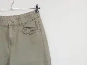 Vorschaubild 3 von EDC Damen Jeans Regular Fit Gr. 40 Oliv Casual Hose Gummibund