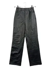 Vorschaubild 1 von Damen Kunstlederhose Schwarz Gr. XS W25 L32 Urban