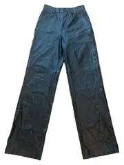 Vorschaubild 3 von Damen Kunstlederhose Schwarz Gr. XS W25 L32 Urban