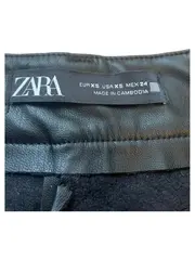 Vorschaubild 2 von Damen Kunstlederhose Schwarz Gr. XS W25 L32 Urban