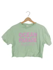 Vorschaubild 1 von Mädchen Crop T-Shirt Ocean Parade Gr. 156/158 Mintgrün