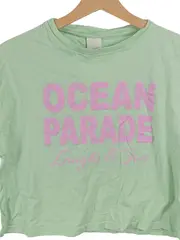 Vorschaubild 3 von Mädchen Crop T-Shirt Ocean Parade Gr. 156/158 Mintgrün