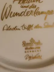 Vorschaubild 5 von Sammelteller Aladin und die Wunderlampe Porzellan Mehrfarbig 17 cm