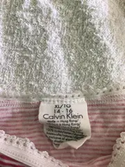 Vorschaubild 3 von Kinder Top Gestreift Rosa Gr. 14/16 Baumwolle Basic