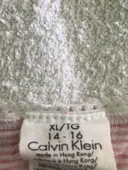 Vorschaubild 4 von Kinder Top Gestreift Rosa Gr. 14/16 Baumwolle Basic