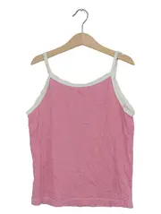 Vorschaubild 1 von Kinder Top Gestreift Rosa Gr. 14/16 Baumwolle Basic