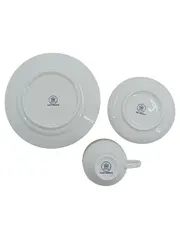 Vorschaubild 4 von Echt Kobalt Sammelgedeck Tasse Untertasse Kuchenteller Porzellan Blau Gold
