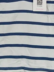 Vorschaubild 3 von Poloshirt Jungen Gr. 114/116 Blau Weiß Gestreift Maritim