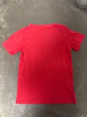 Vorschaubild 2 von T-Shirt Kinder Gr. 152 Rot Logo Print Sportshirt Baumwolle