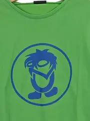 Vorschaubild 3 von Kinder Langarmshirt Gr. 128 Grün mit Troll-Aufdruck Casual