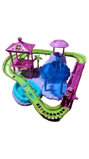 POLLY POCKET Eisenbahn Set