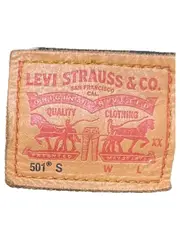 Vorschaubild 3 von 501 S Jeans Straight Leg Damen W32 Schwarz Klassisch