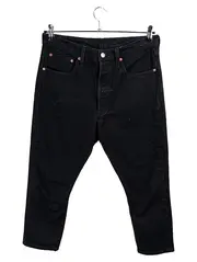 Vorschaubild 1 von 501 S Jeans Straight Leg Damen W32 Schwarz Klassisch