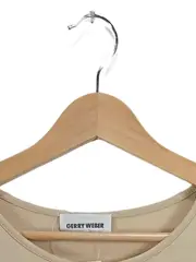 Vorschaubild 5 von Damen T-Shirt Animal Print Viskose Beige Gr. 40 L Kurzarm