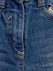 Vorschaubild 5 von Mädchen Jeans Regular Fit Gr. 122 Blau Casual