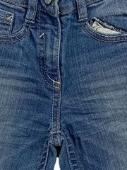 Vorschaubild 4 von Mädchen Jeans Regular Fit Gr. 122 Blau Casual