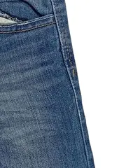 Vorschaubild 6 von Mädchen Jeans Regular Fit Gr. 122 Blau Casual