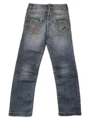 Vorschaubild 2 von Mädchen Jeans Regular Fit Gr. 122 Blau Casual